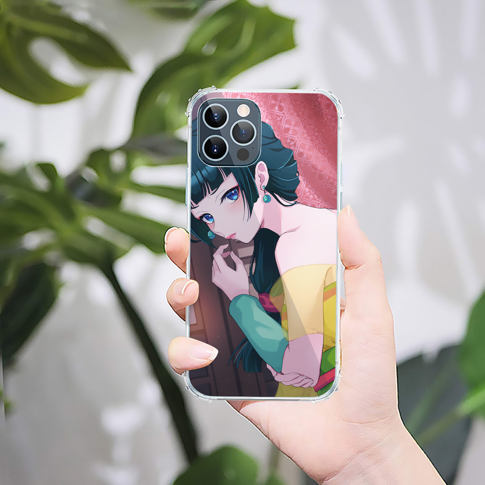 （画像用） 薬屋のひとりごと The Apothecary Diaries 【iPhone 12シリーズ対応】透明スマホケース（クリアソフトケース）